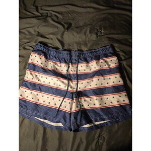 New George Mens Big Tall Swimsuit Swim Trunks All Amerian Stars 2XL 44/46